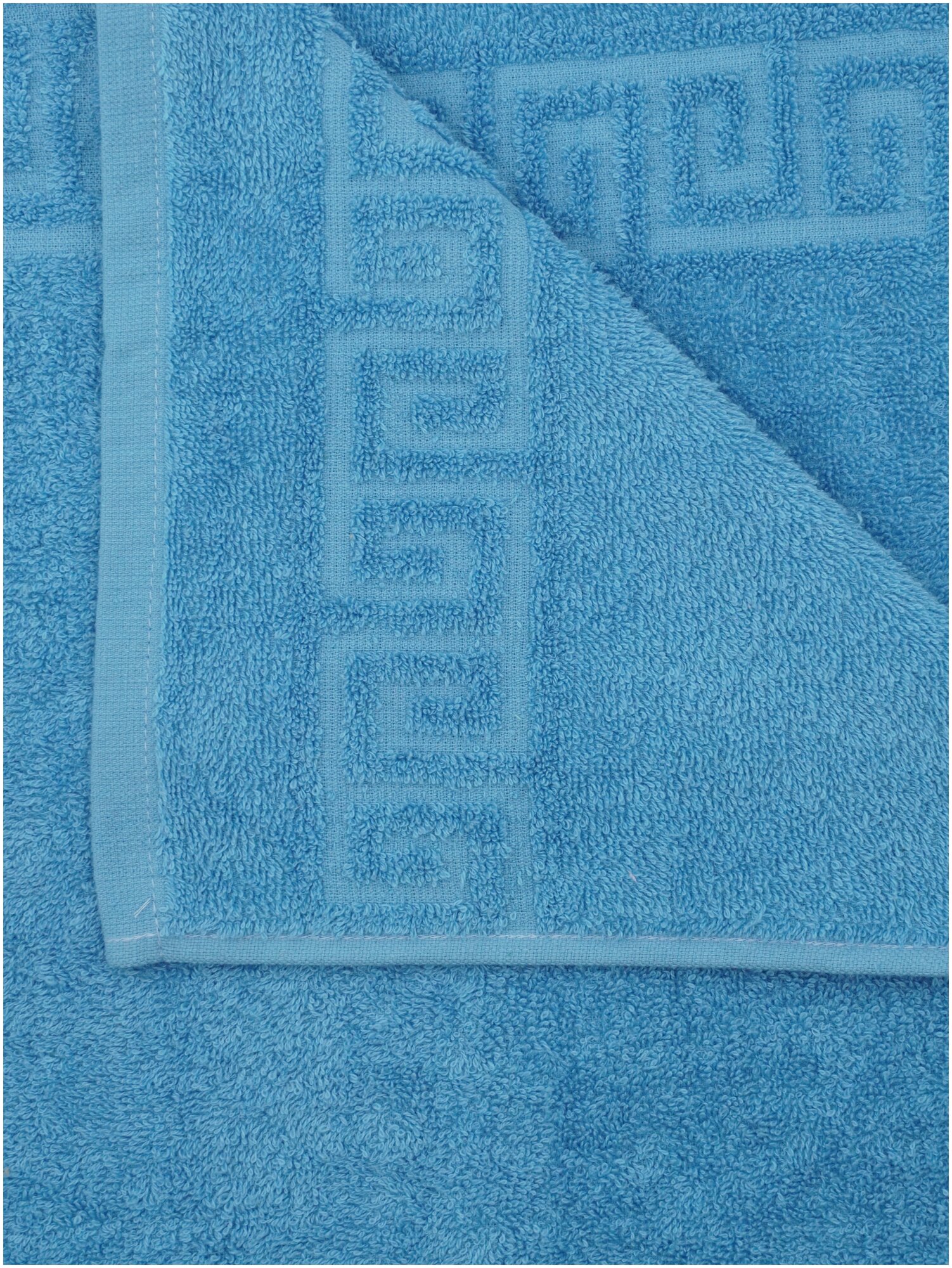 Набор полотенец DreamTEX 2 шт голубой - фотография № 7