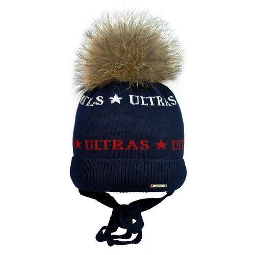 фото Шапка ultras, цвет темно-синий/красный, размер 52-54 mialt