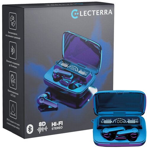 Беспроводные наушники Electerra M19 с микрофоном и шумоподавлением Bluetooth наушники TWS для спорта 149000₽