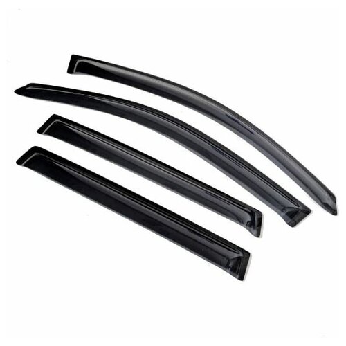 Дефлекторы боковых окон для Mitsubishi Outlander 2012-2015