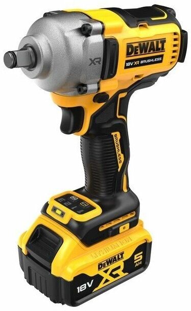 Гайковерт DeWALT DCF891P2T 1/2" COMPACT XR 18V BRUSHLESS