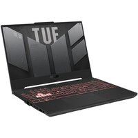 15.6" Ноутбук ASUS TUF Gaming A15 FA507RM-HN110 1920x1080, AMD Ryzen 7 6800H 3.2 ГГц, RAM 16 ГБ, DDR5, SSD 512 ГБ, NVIDIA GeForce RTX 3060, без ОС, 90NR09C1-M006C0, серый