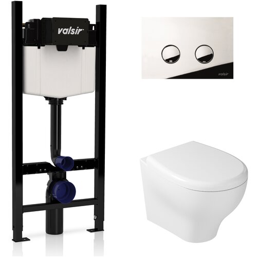 Комплект инсталляции Valsir с унитазом Galassia KIT VSCR 7212 Slim P4