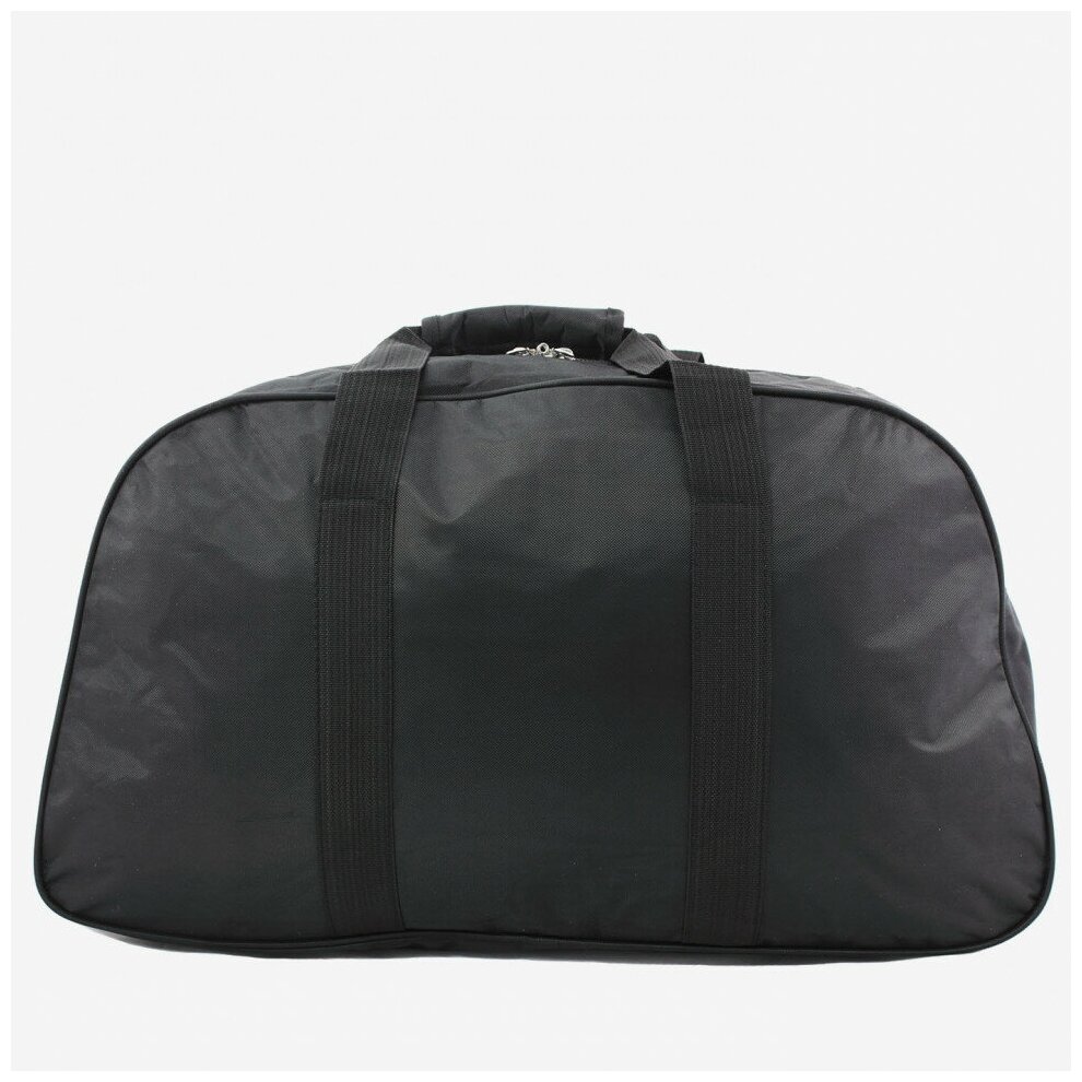 Большая мужская дорожно-спортивная сумка Jilip 3015 чёрная - фотография № 7
