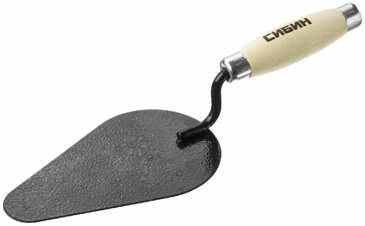 Кельма печника СИБИН 170х105 мм деревянная ручка (0820-4_z01)