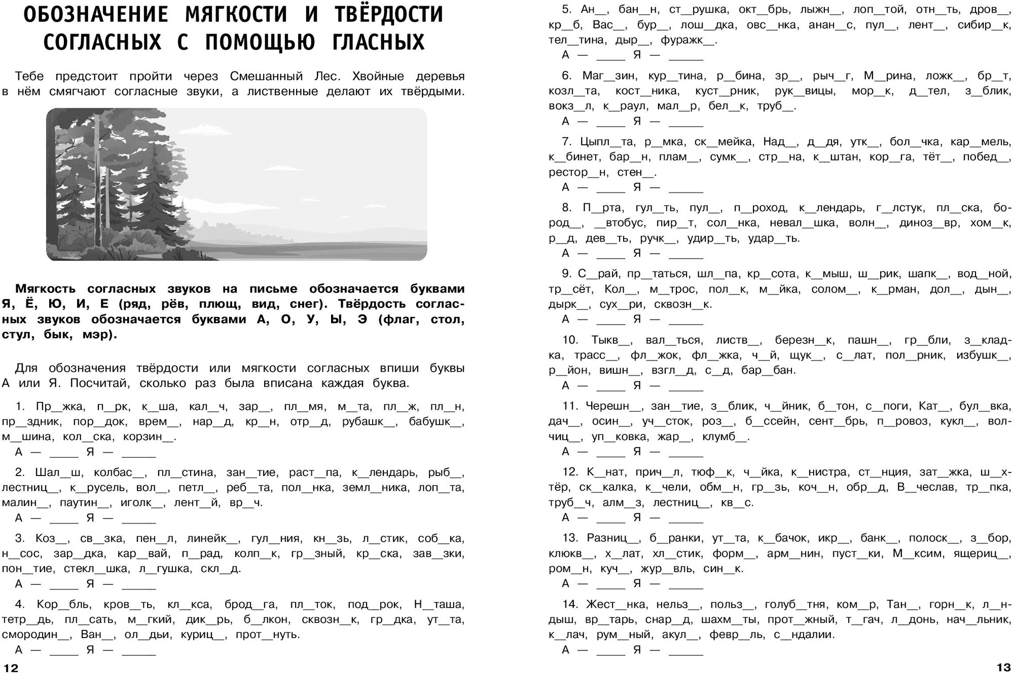 30000 тренировочных заданий по русскому языку. 1 класс - фото №3