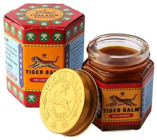 Тигровый бальзам красный Tiger balm red, 21 гр