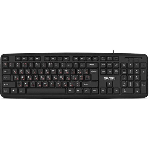 Клавиатура Sven KB-S230 USB черный 95000₽