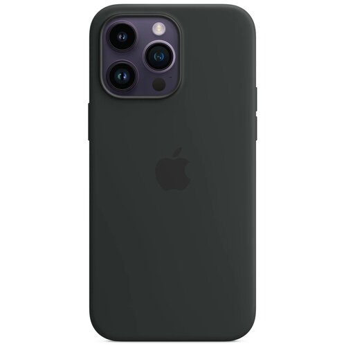 Чехол Apple iPhone 14 Pro Max Silicone Case with MagSafe - Midnight / Темная ночь чехол apple silicone case with magsafe для iphone 14 pro max midnight
