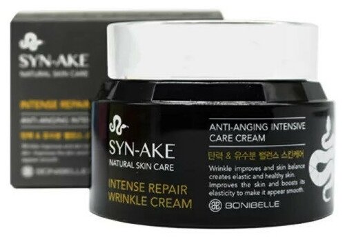 Антивозрастной крем со змеиным ядом — Enough Syn-ake Intense Repair Wrinkle Cream
