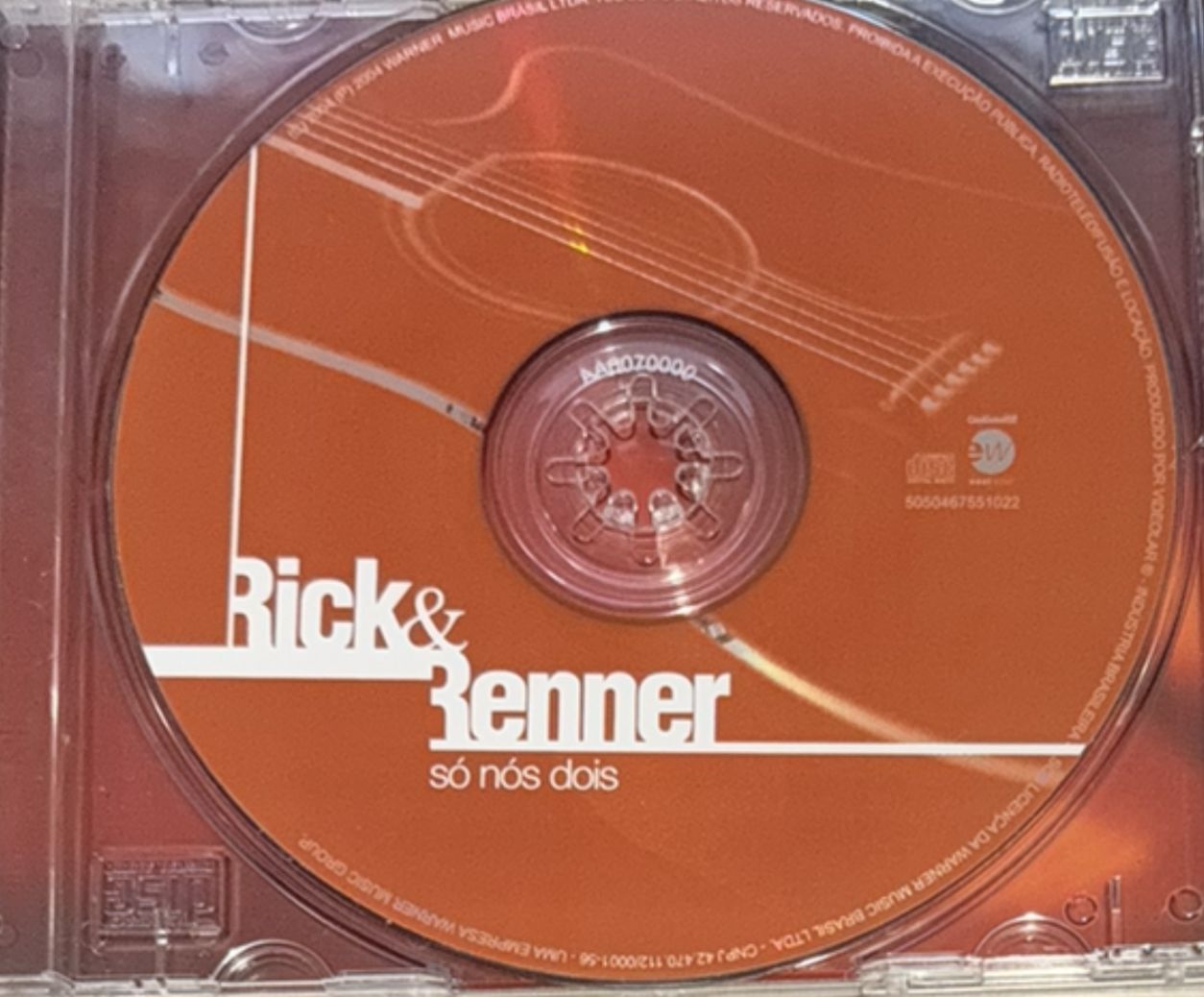 CD диск - Rick & Renner - So Nos Dois Brazil 2004 mint mint — фото 1