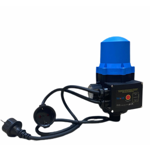 Устройство автоматизации и управления электродвигателями водяных насосов (насосная автоматика) Vodotok модель ЭДД-10, с розеткой на кабеле