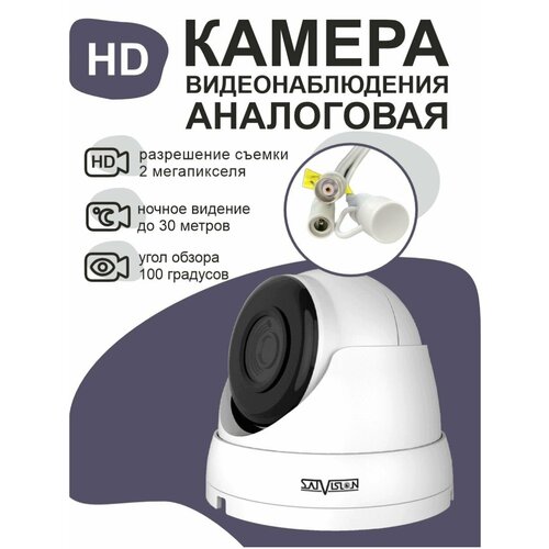 Купольная AHD видеокамера 338100₽