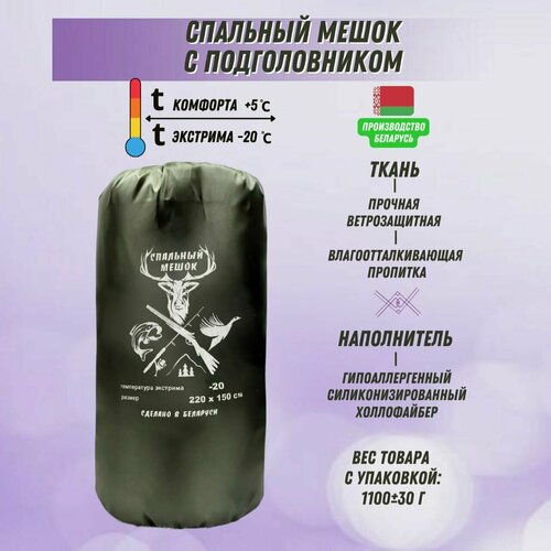 Спальный мешок-одеяло -20 320000₽