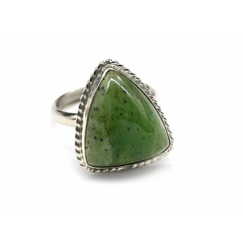 Кольцо Радуга Камня, опал, размер 17.5, зеленый, мультиколор кольцо радуга камня опал размер 18 голубой мультиколор