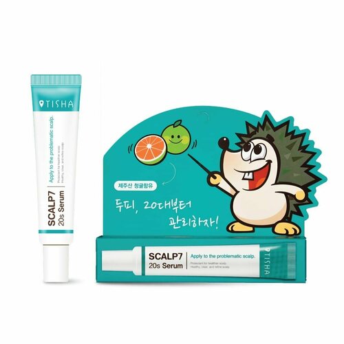 Tisha Сыворотка для кожи головы активация роста волос 15гр TISHA SCALP7 15g