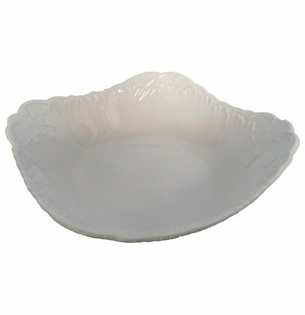 фото Салатник 24 см квадратный Cmielow "Рококо /Без декора" / 111593