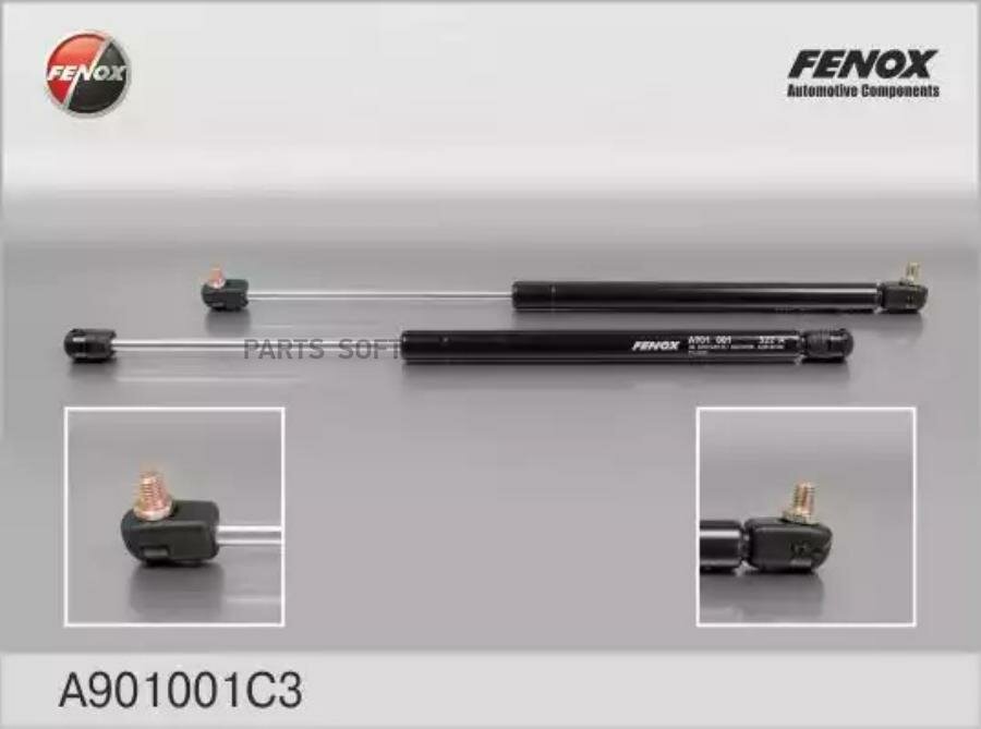 FENOX A901001C3 A901001C3_амортизатор крышки багажника!\ Lada 111/112/Niva 1.5-1.9i/D 76>