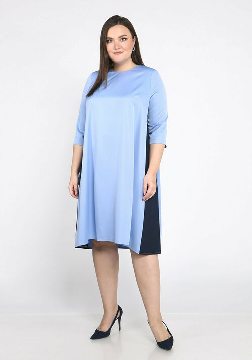 Платье размер 52, голубой