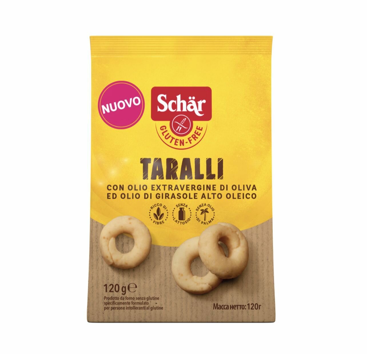 Сушки Taralli без глютена, т.м. Schar, 3 шт. по 120 г. - фотография № 2