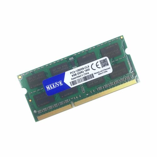 Оперативная память для ноутбука MLLSE DDR3 8GB 1600 MHz оперативная память crusial ddr3 1600 мгц sodimm 8 гб для ноутбука