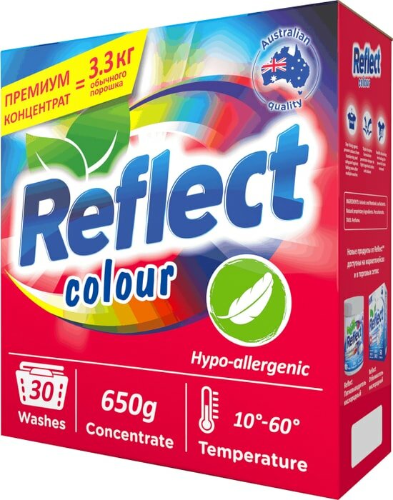 Стиральный порошок Reflect Colour 650г