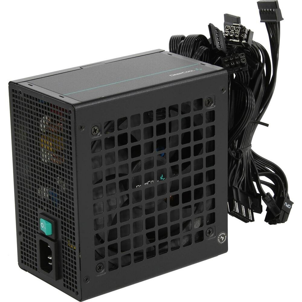 Блок питания ATX Deepcool PF600 600W, PWM 120mm fan, 80 PLUS, Active PFC
