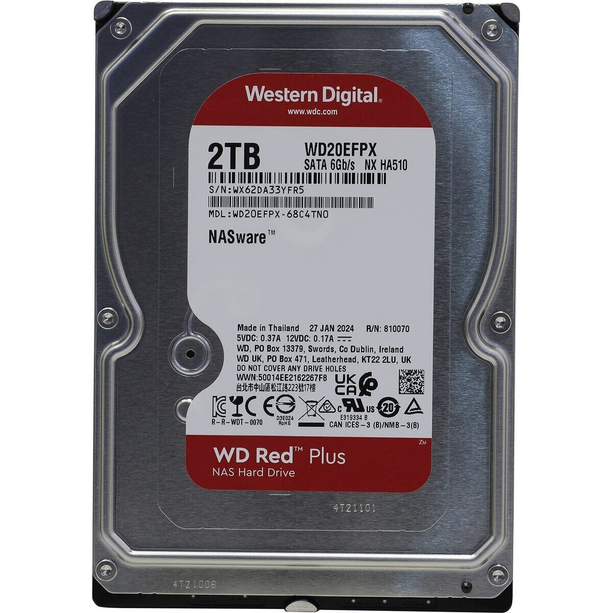 Western digital Red Plus 2 Тб WD20EFPX