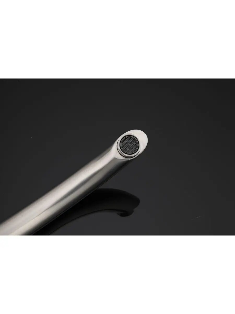 Смеситель для кухни Gappo G4099 однорычажный, нержавеющая сталь, сатин — фото 1