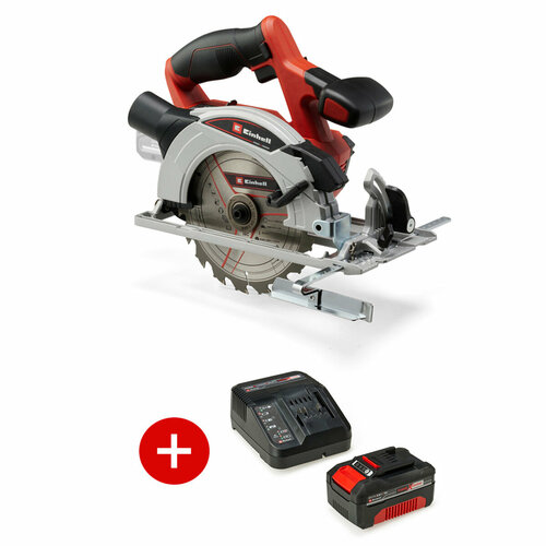 Циркулярная аккумуляторная пила Einhell PXC TE-CS 18165-1 4331207SET 10777₽