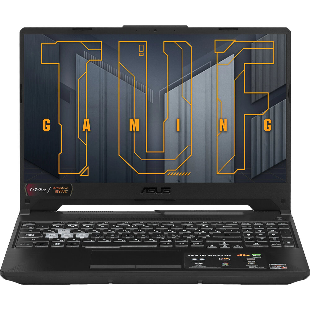 Ноутбук ASUS TUF Gaming A15 FA506NF-HN018, черный