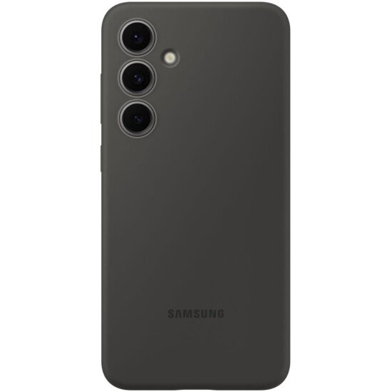 Чехол Samsung для Galaxy S24 FE Silicone Case, черный (EF-PS721CBEGRU)