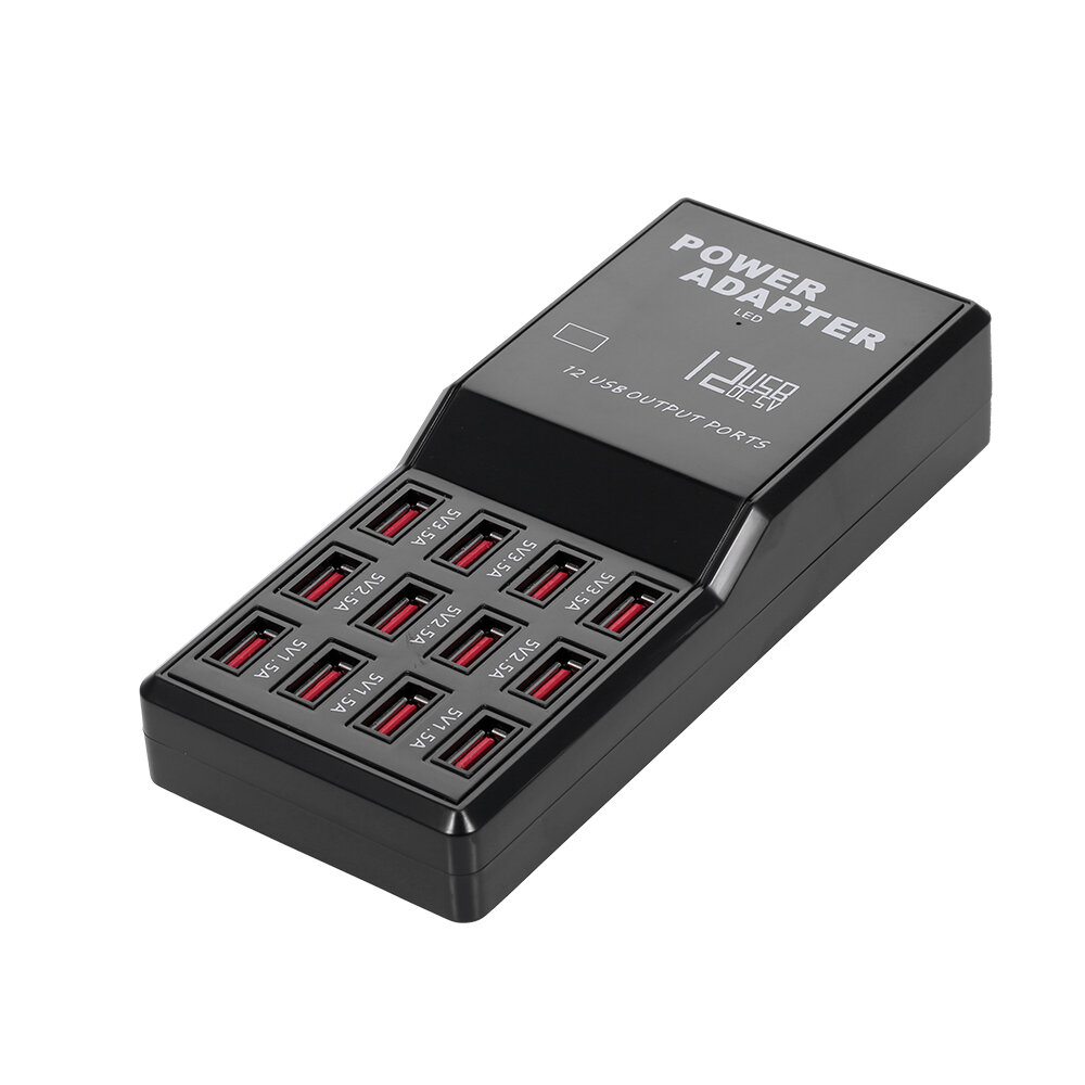 Smart Charging Station с 12 портами USB Charging Dock USB-зарядное