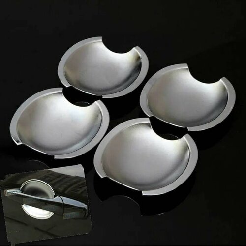 FUNDUOO для Mazda 3 2004-2009 Mazda 5 2006-2008 Mazda 6 2003-2008 ABS хромированная дверная ручка автомобиля чаша крышка отделка