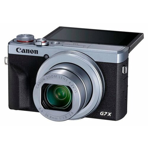 Canon Фотоаппарат компактный Canon PowerShot G7 X Mark III Silver 154000₽