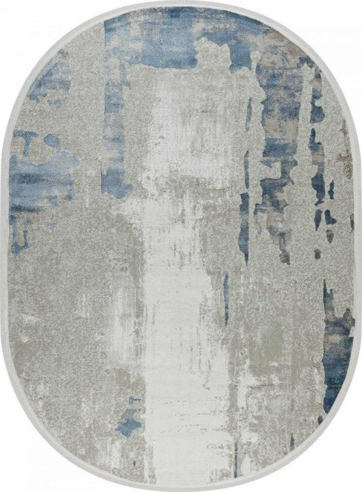 51273B OVAL BLUE / CREAM Nadejda (1.5 х 2.3 м)