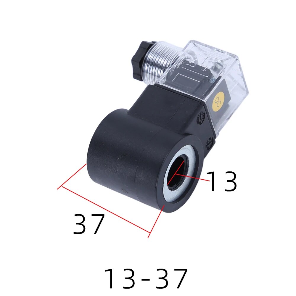 Катушка соленоидного клапана HeTripod HC Φ 13/14/16 мм DC12/24V AC220V, 13-37, AC220V