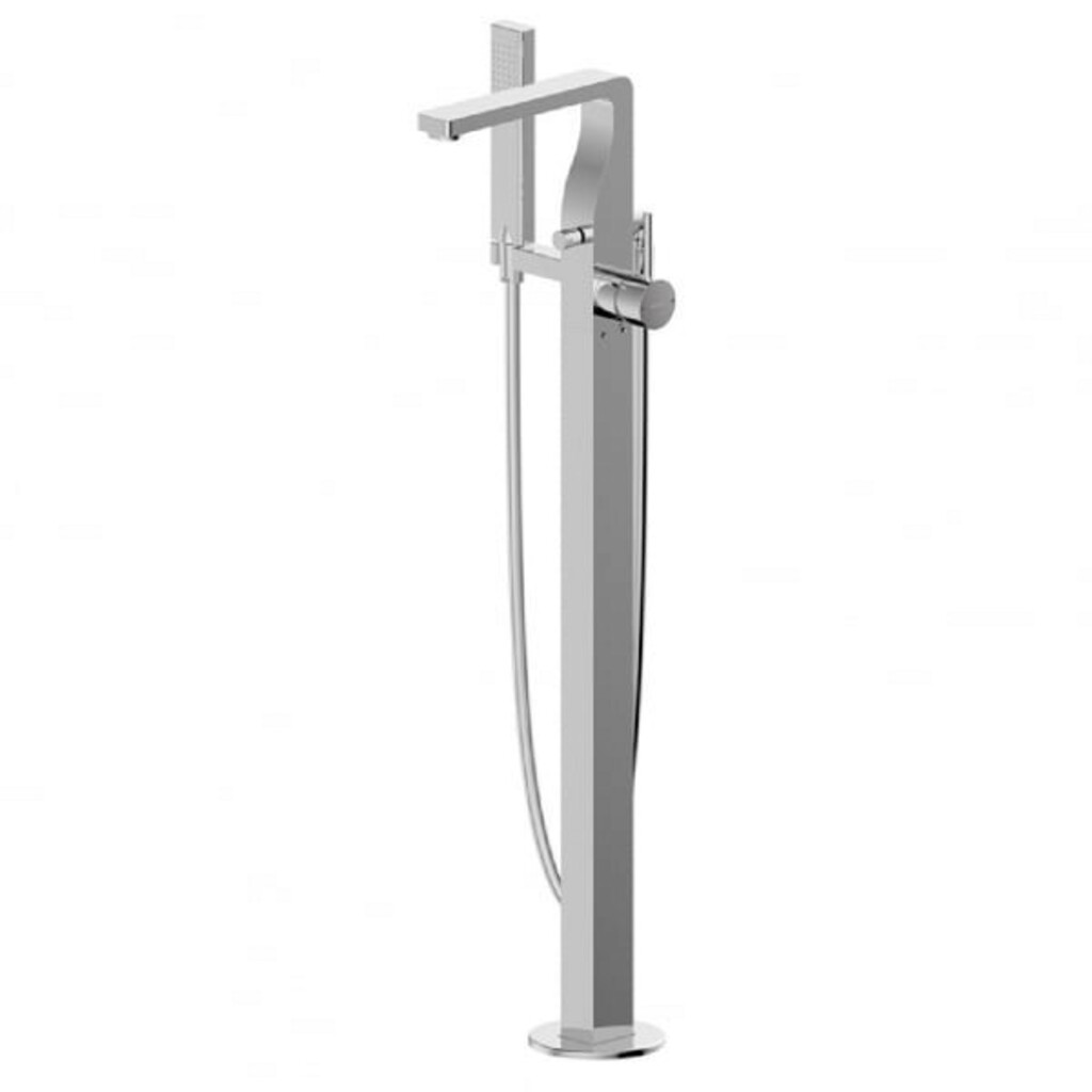 Смеситель Bravat ARC F66061C-B3-ENG, напольный, латунь, хром