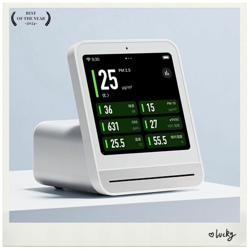 Фотографии Анализатор качества воздуха Xiaomi Qingping Air Monitor 2 (Mijia APP), белый-AURT