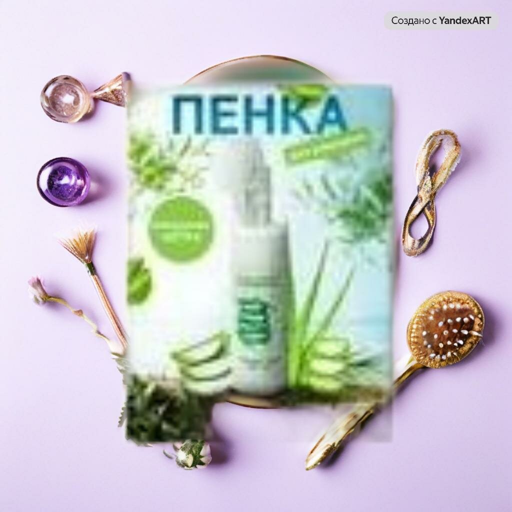 Очищающая пенка для умывания Nayral Rerubck, увлажняющая с aлоэ вера и щеточкой, 150 мл