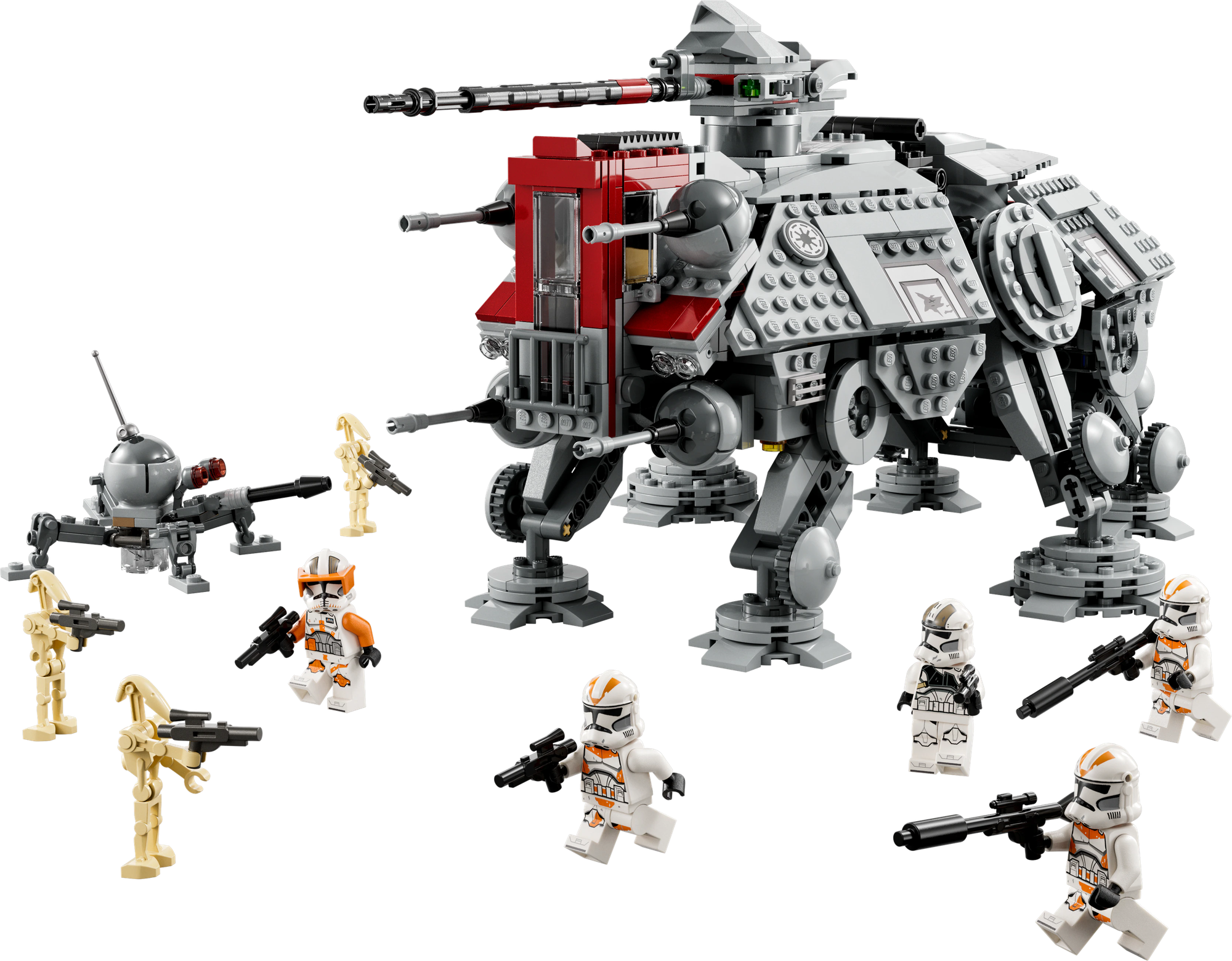 Конструктор LEGO Star Wars™ 75337 Шагоход AT-TE™, серый, 1082 дет. — фото 1