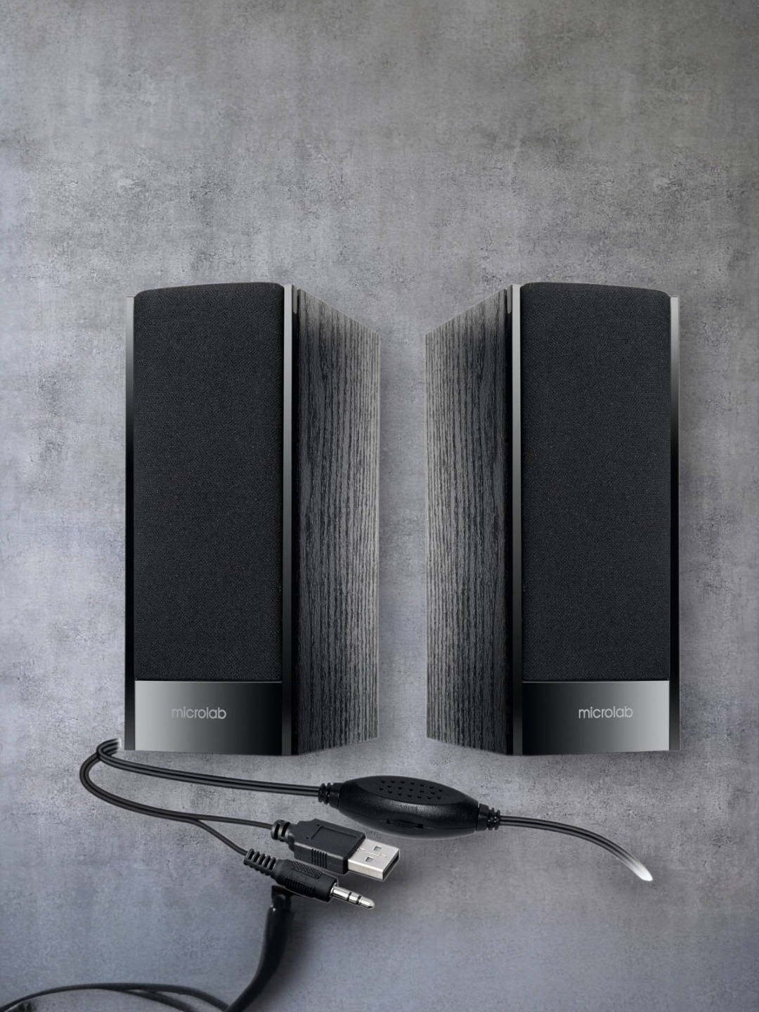 Microlab B56 — компактная USB 2.0 акустика с мощным и чистым звуком для ПК и мультимедиа. — фото 1