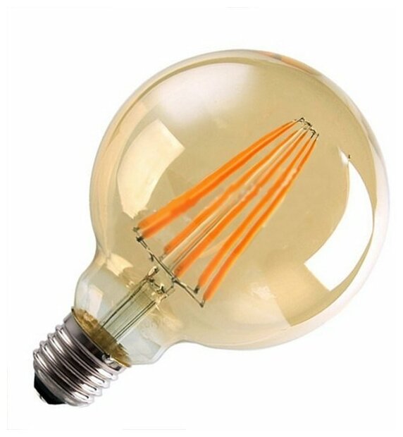 Лампа светодиодная FOTON LIGHTING FL-LED Vintage G125 10W E27 2200К