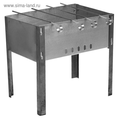 Мангал «Фиеста», 4 шампура, 35,5 х 25,5 х 25,5 см