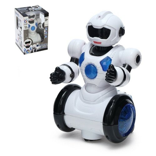 фото Робот-трансформер кнр танцор, световые и звуковые эффекты, работает от батареек (zy546269)