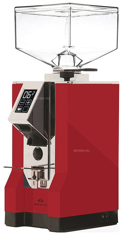 Кофемолка профессиональная жерновая для дома и кофейни Eureka Mignon Specialita 55 16CR, Ferrari Red