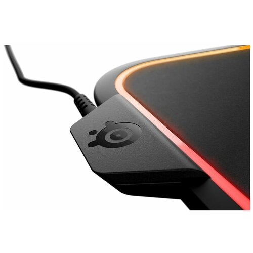 Коврик для мыши SteelSeries QcK Prism (M) черный, ткань, 357х292х9мм [ss63512]