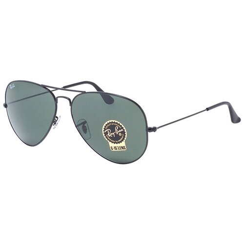 солнцезащитные очки ray ban ray ban rb 3026 l2821 rb 3026 l2821 золотой черный Ray-Ban, черный, бесцветный