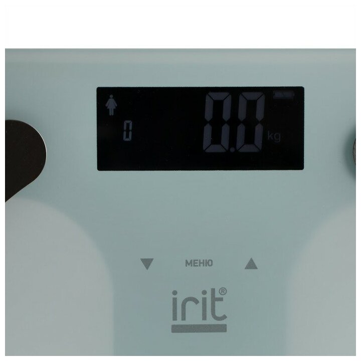 Весы напольные Irit IR-7275, диагностические, до 180 кг, 2хААА (в комплекте), белые - фотография № 2