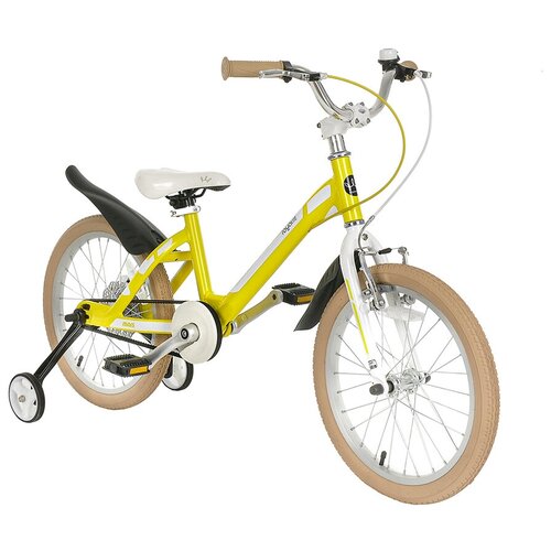 фото Велосипед двухколесный royalbaby mars 18" white-yellow/бело-желтый royal baby